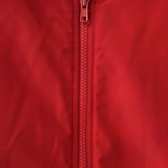 VTG Land’s End thick red squall coat XL  jacket outdoor classic oversized warm - Picture 4 of 11